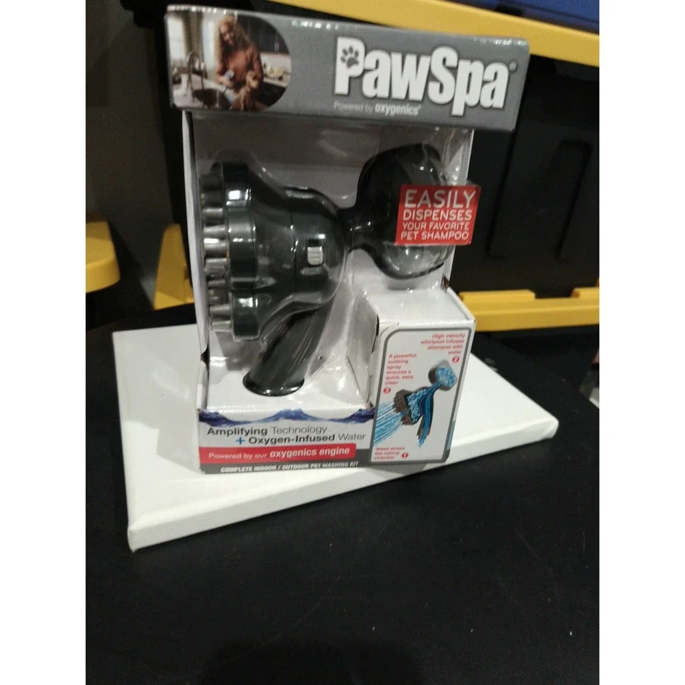 Oxygenics PawSpa Shampooch Handheld Pet Spa Washer 5-spray Handheld Shower New